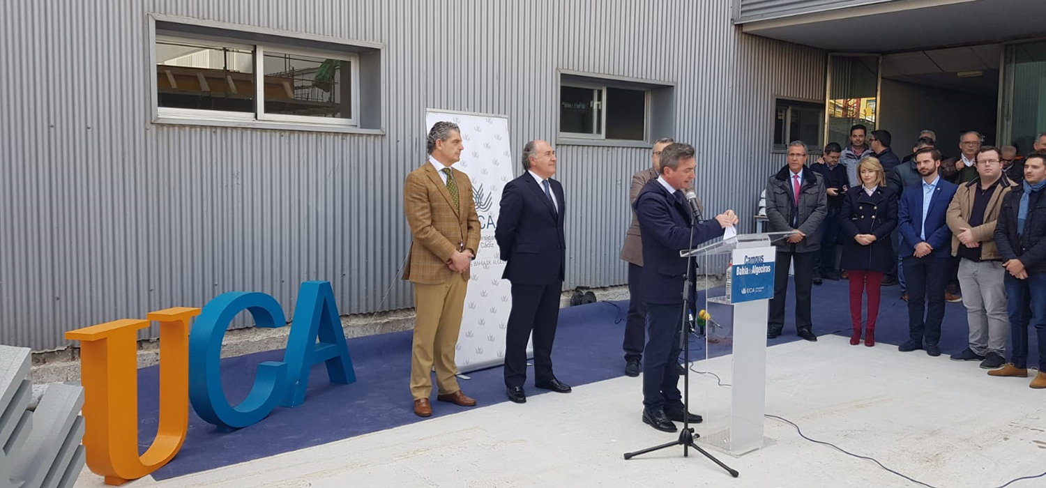 La UCA avanza en la construcción de la nueva Biblioteca del Campus Bahía de Algeciras